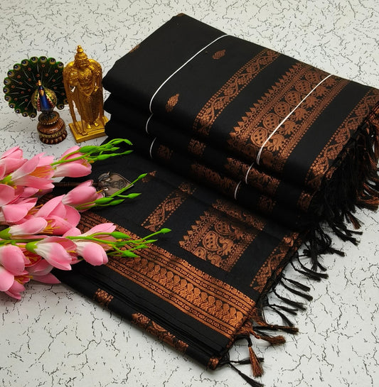 GADWAL COTTON SAREE 🦚