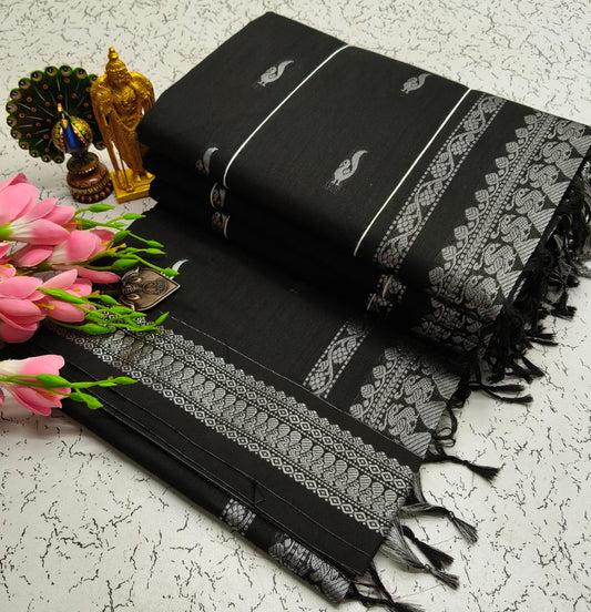 GADWAL COTTON SAREE 🦚