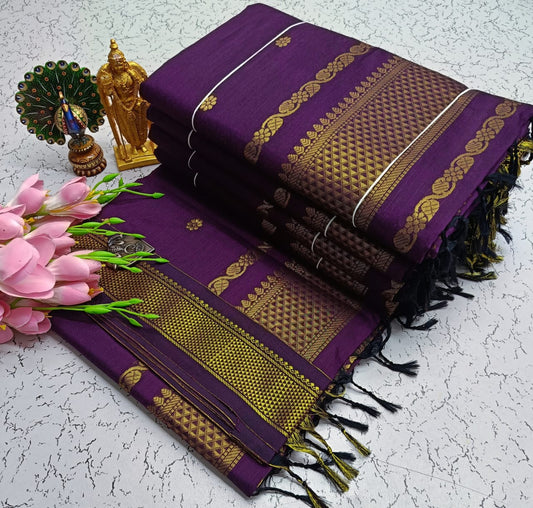 GADWAL COTTON SAREE 🦚