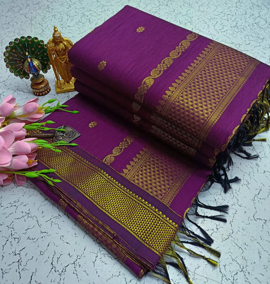GADWAL COTTON SAREE 🦚
