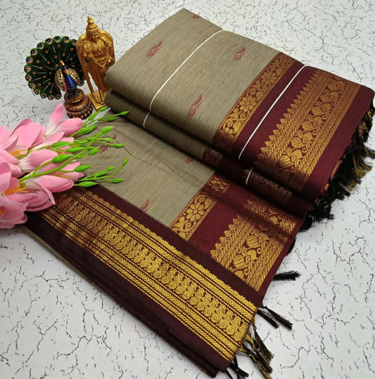 GADWAL COTTON SAREE 🦚
