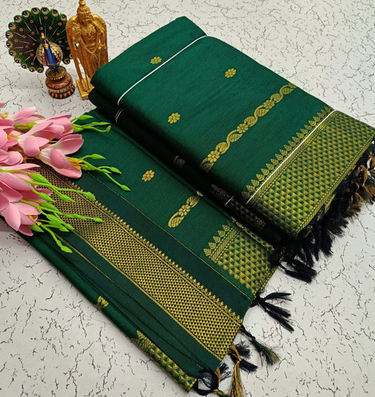 GADWAL COTTON SAREE 🦚
