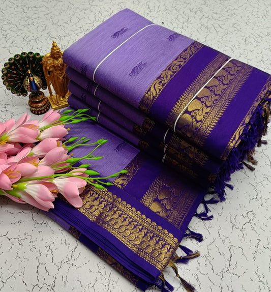 GADWAL COTTON SAREE 🦚