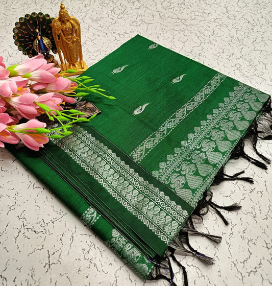GADWAL COTTON SAREE 🦚