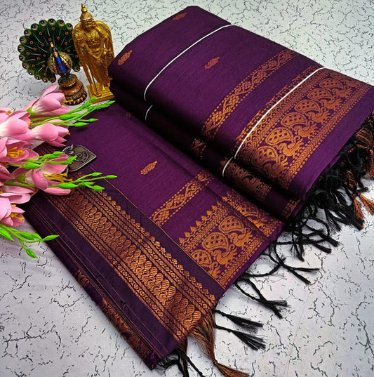 GADWAL COTTON SAREE 🦚