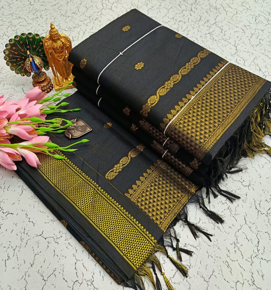 GADWAL COTTON SAREE 🦚