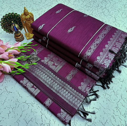 GADWAL COTTON SAREE 🦚
