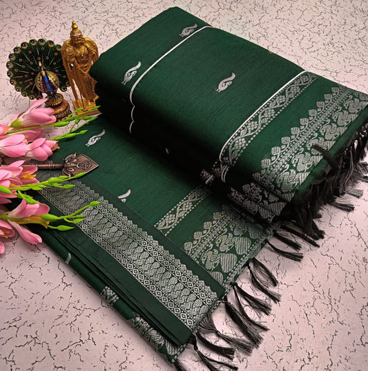 GADWAL COTTON SAREE 🦚