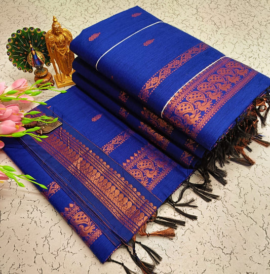 GADWAL COTTON SAREE 🦚