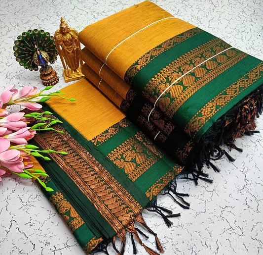 GADWAL COTTON SAREE 🦚