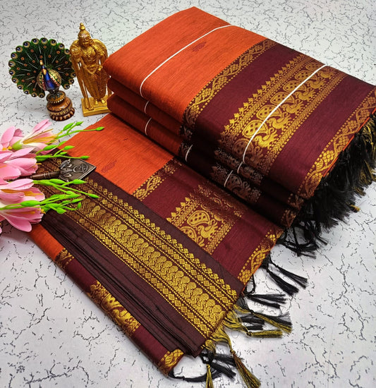 GADWAL COTTON SAREE 🦚
