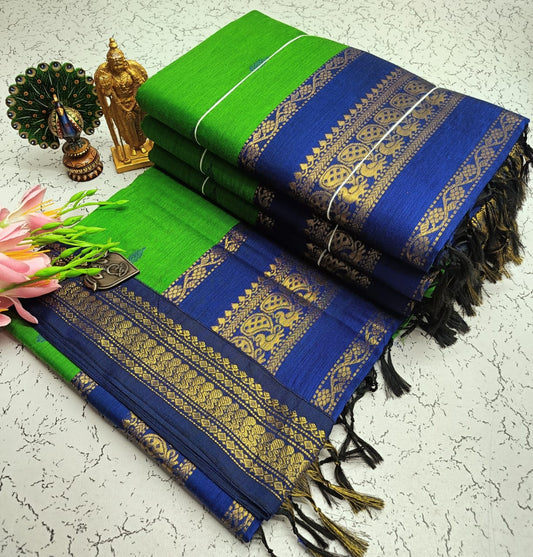 GADWAL COTTON SAREE 🦚