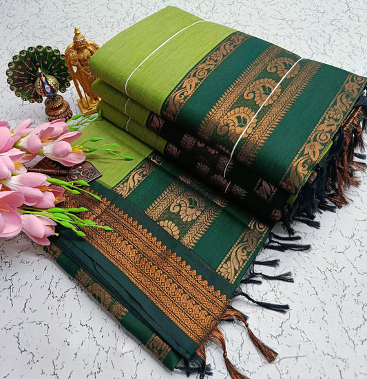 GADWAL COTTON SAREE 🦚