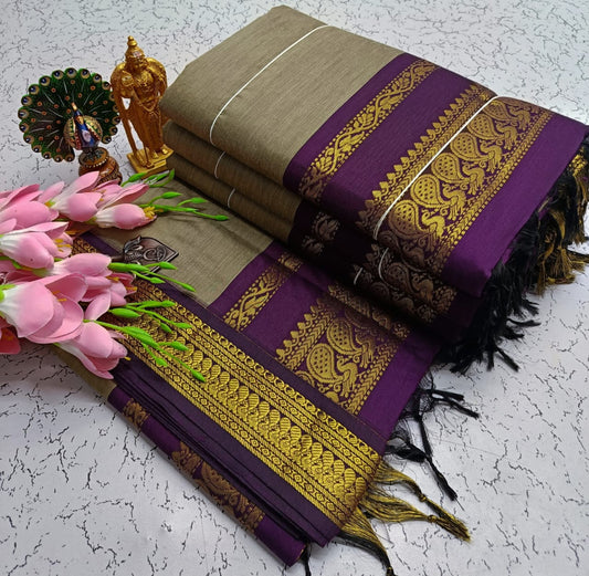 GADWAL COTTON SAREE 🦚
