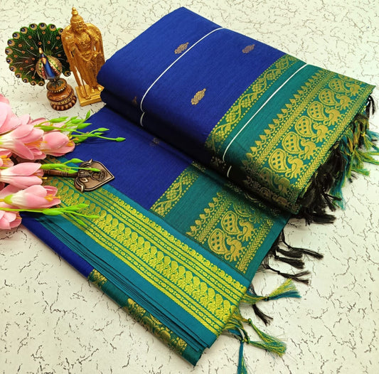 GADWAL COTTON SAREE 🦚