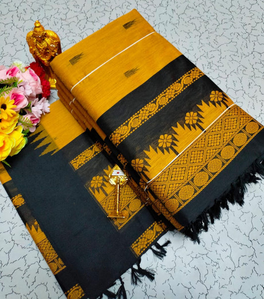GADWAL COTTON SAREE 🦚