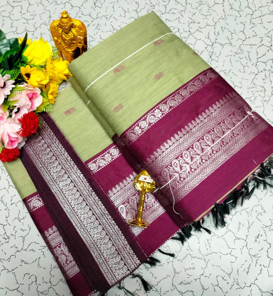 GADWAL COTTON SAREE 🦚