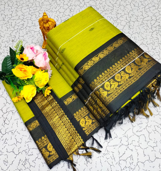 GADWAL COTTON SAREE 🦚