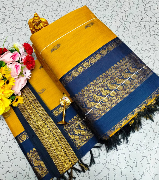 GADWAL COTTON SAREE 🦚