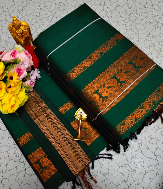 GADWAL COTTON SAREE 🦚
