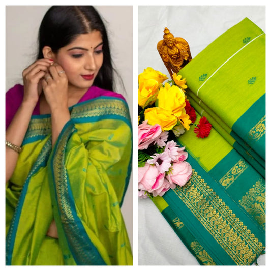 GADWAL COTTON SAREE 🦚
