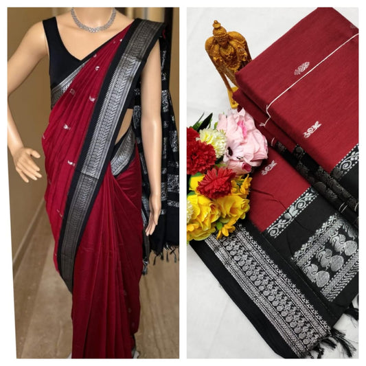 GADWAL COTTON SAREE 🦚