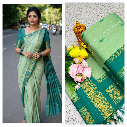 GADWAL COTTON SAREE 🦚