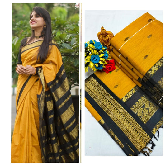 GADWAL COTTON SAREE 🦚