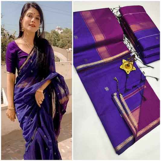MAHESHWARI SILK COTTON SAREE
