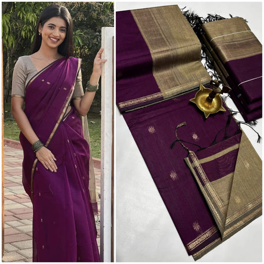 MAHESHWARI SILK COTTON SAREE