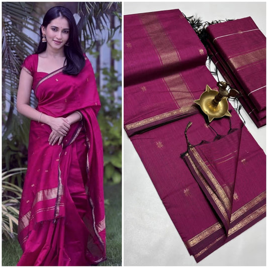 MAHESHWARI SILK COTTON SAREE