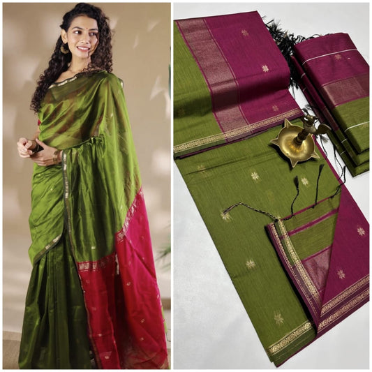 MAHESHWARI SILK COTTON SAREE