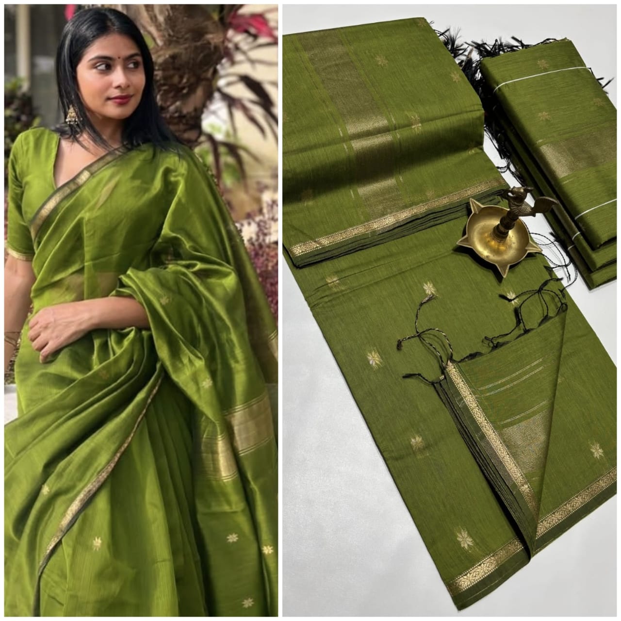MAHESHWARI SILK COTTON SAREE