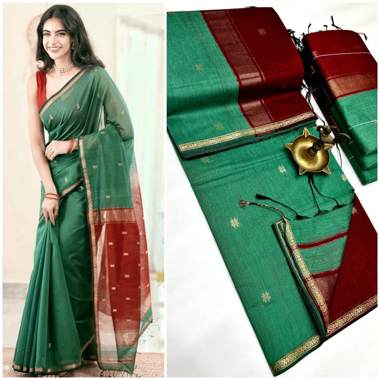MAHESHWARI SILK COTTON SAREE