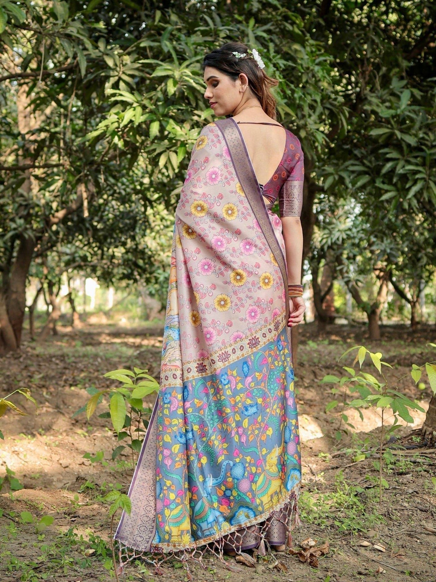 ARUNIMA TUSSAR SILK SAREE