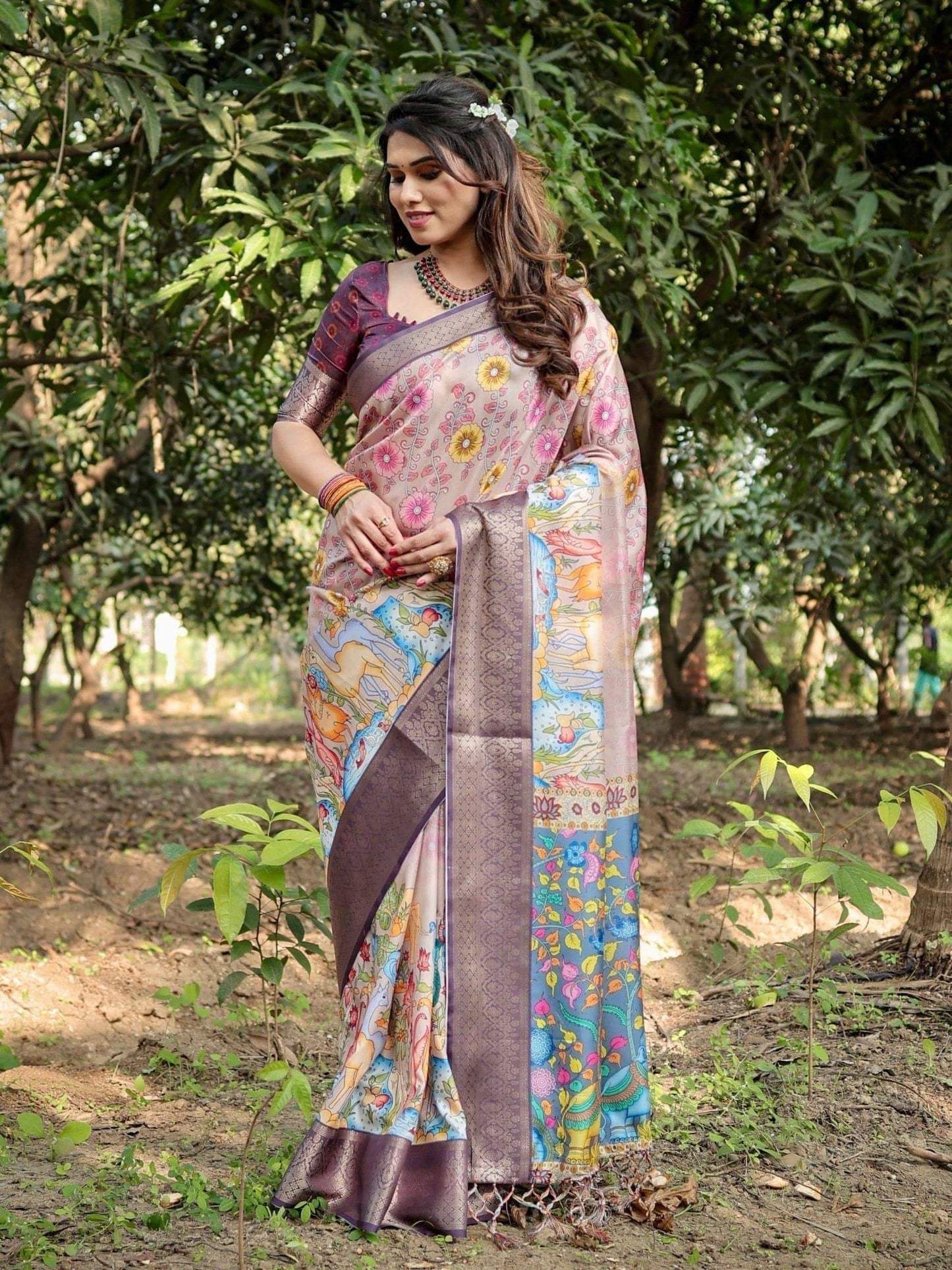 ARUNIMA TUSSAR SILK SAREE