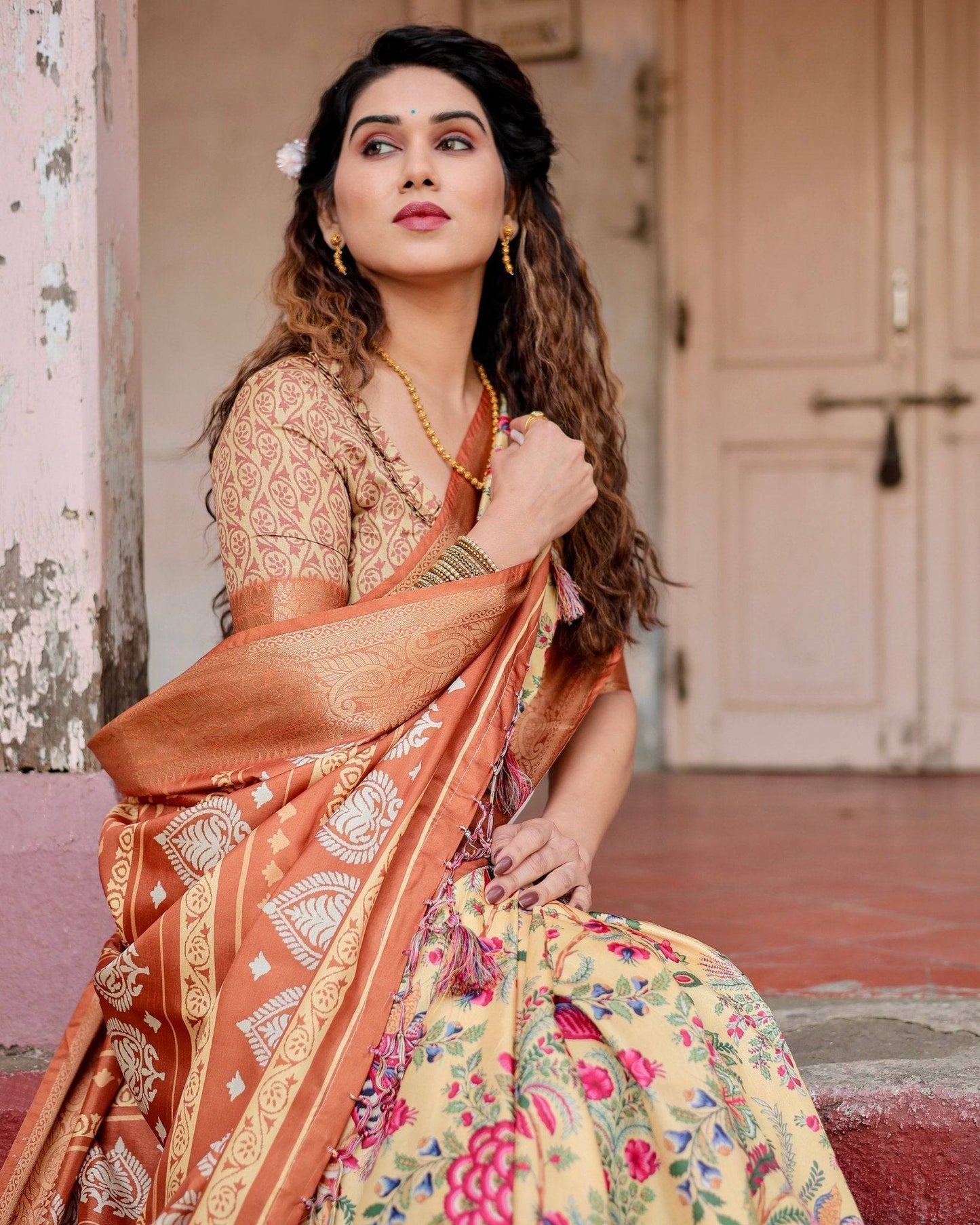 ARUNIMA TUSSAR SILK SAREE