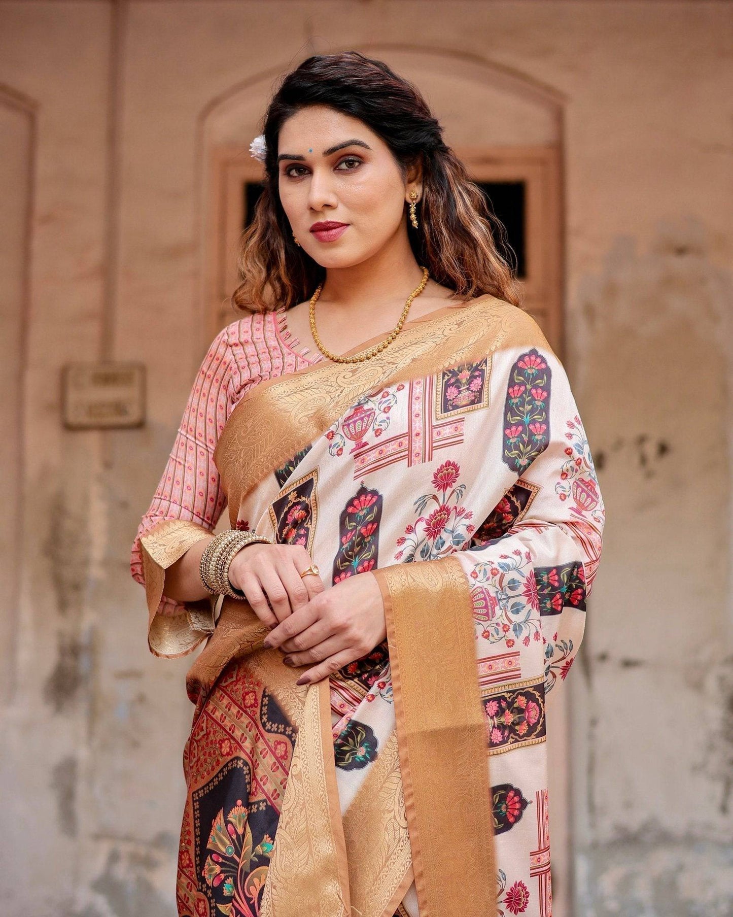 ARUNIMA TUSSAR SILK SAREE