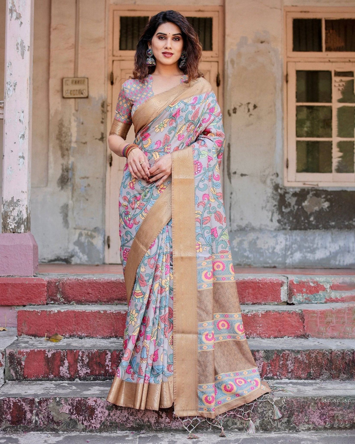 ARUNIMA TUSSAR SILK SAREE