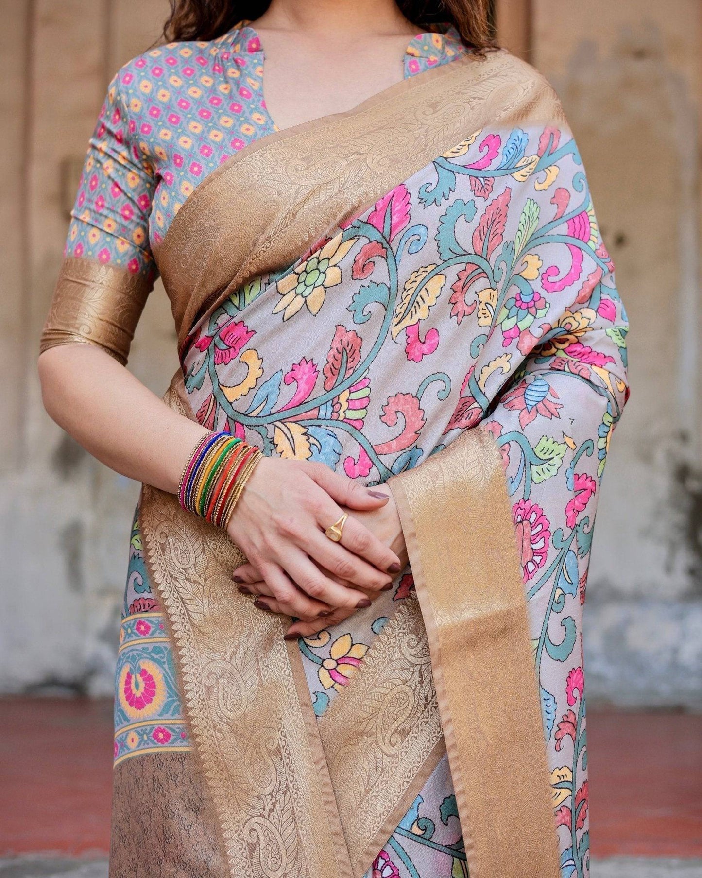ARUNIMA TUSSAR SILK SAREE