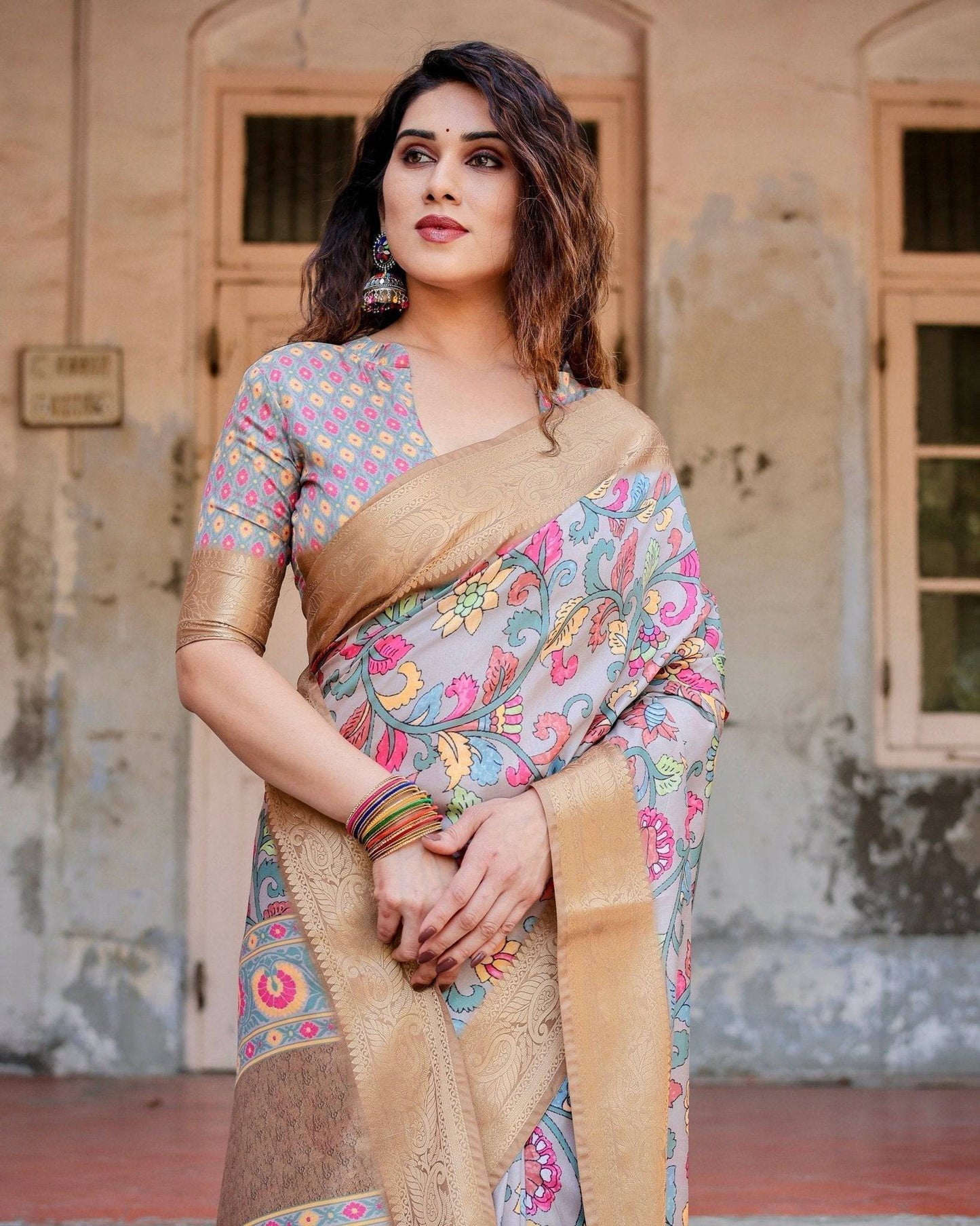 ARUNIMA TUSSAR SILK SAREE