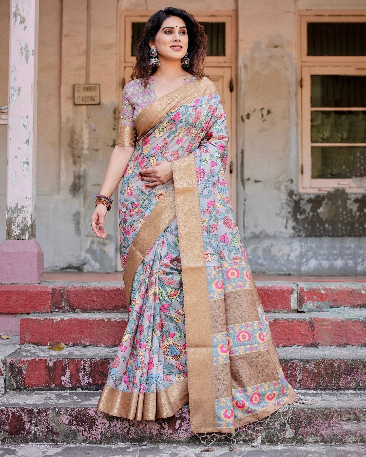 ARUNIMA TUSSAR SILK SAREE