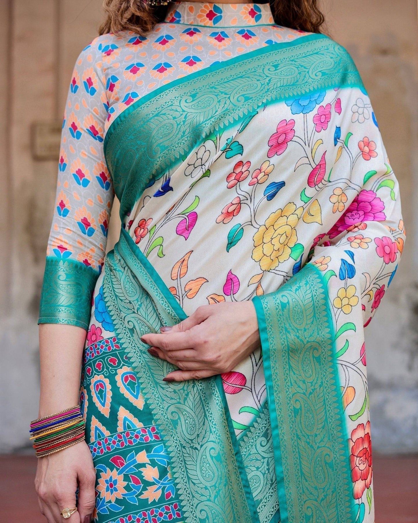 ARUNIMA TUSSAR SILK SAREE