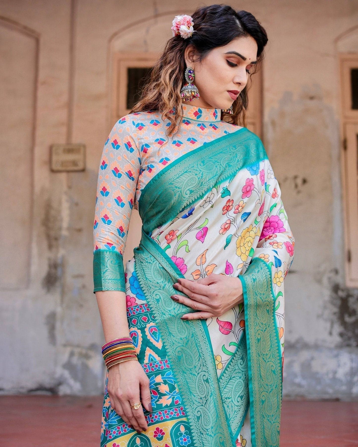 ARUNIMA TUSSAR SILK SAREE