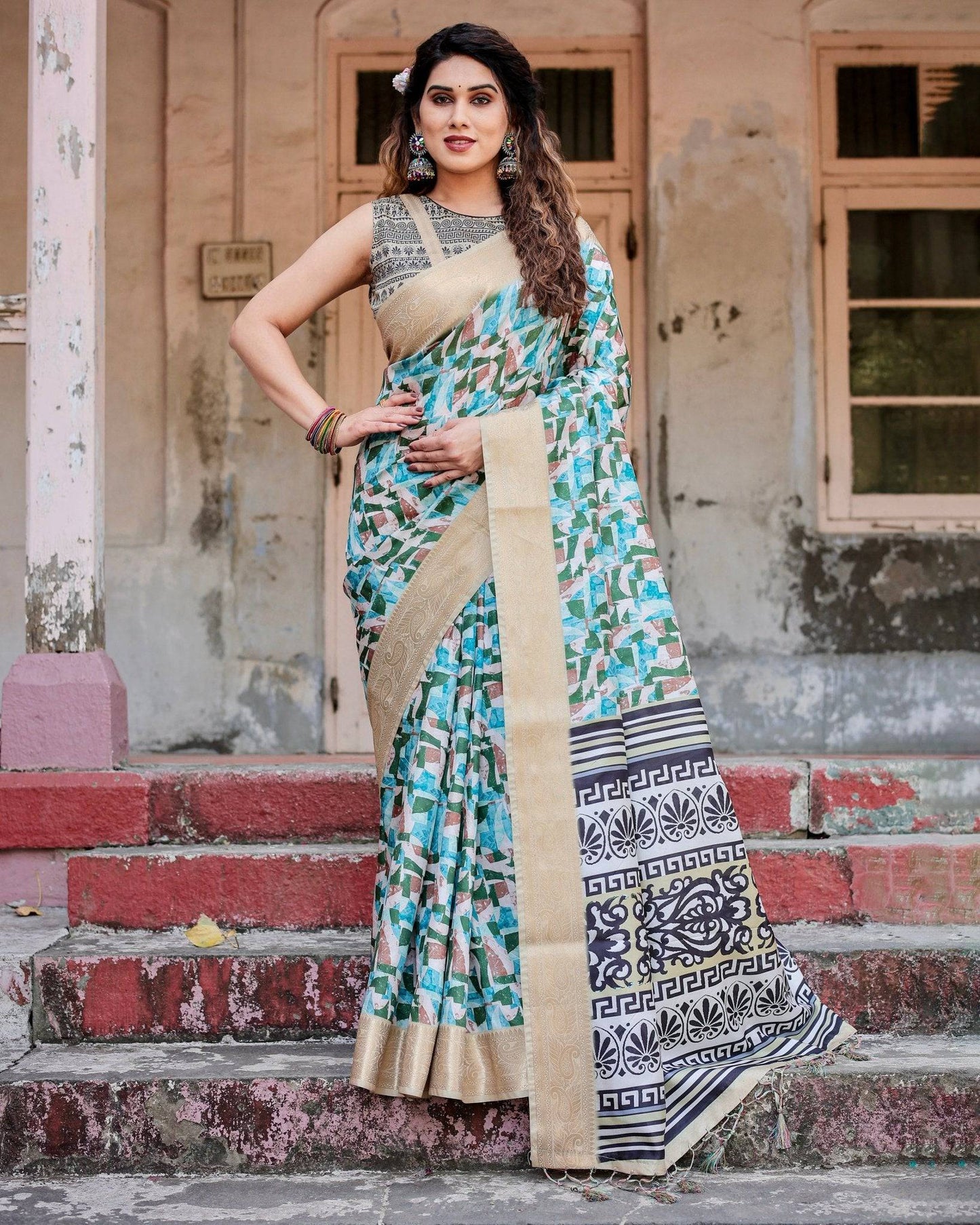 ARUNIMA TUSSAR SILK SAREE