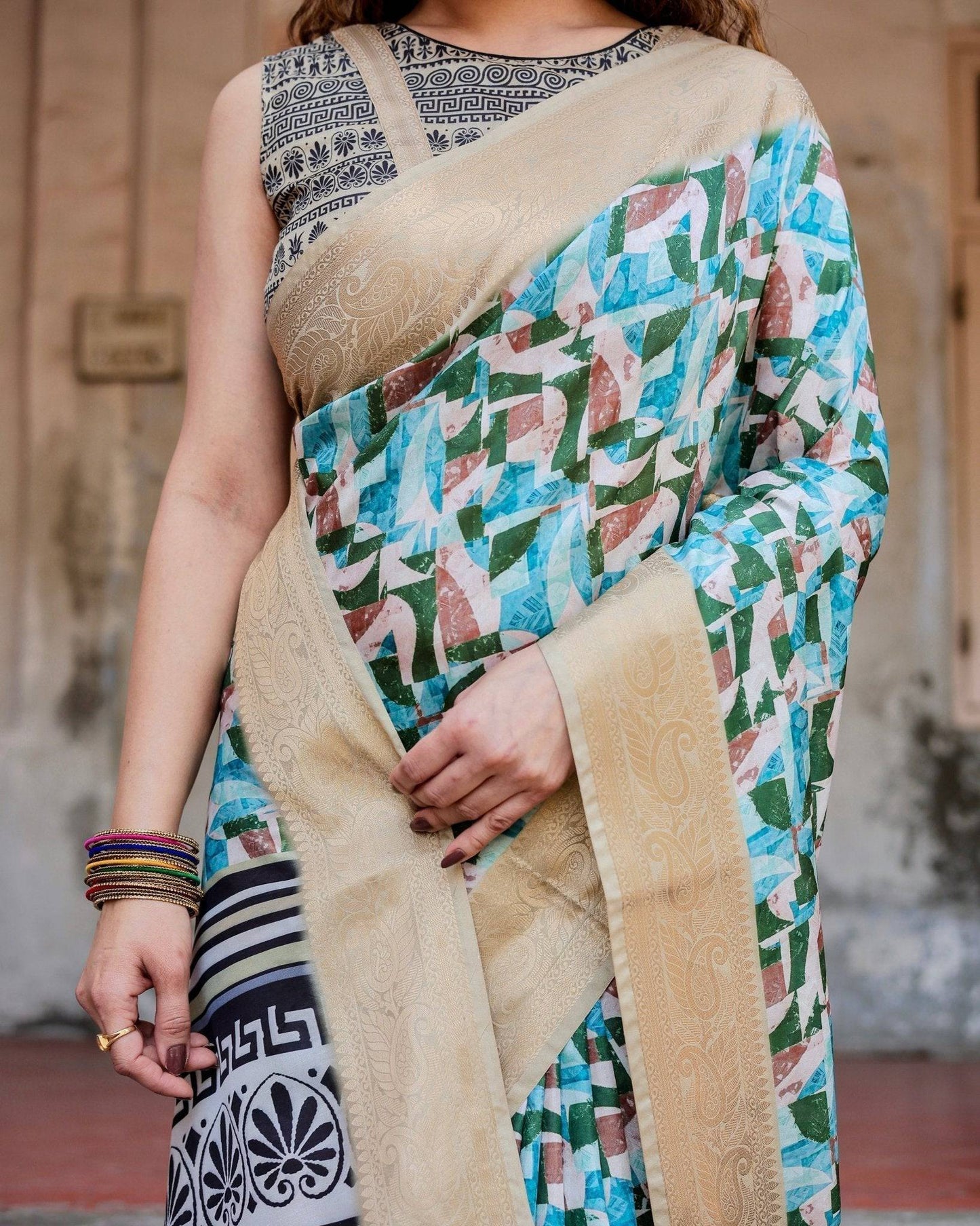 ARUNIMA TUSSAR SILK SAREE