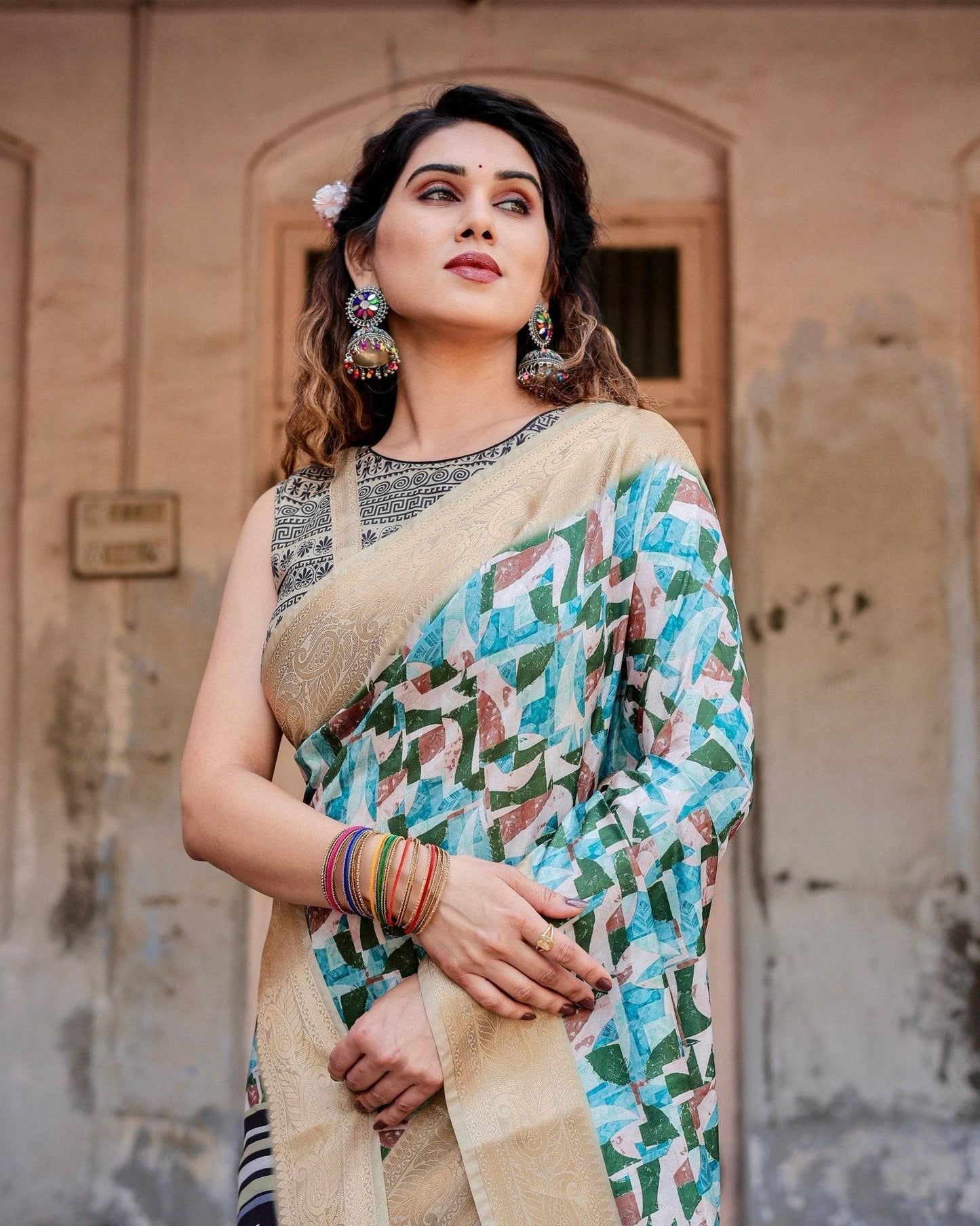 ARUNIMA TUSSAR SILK SAREE