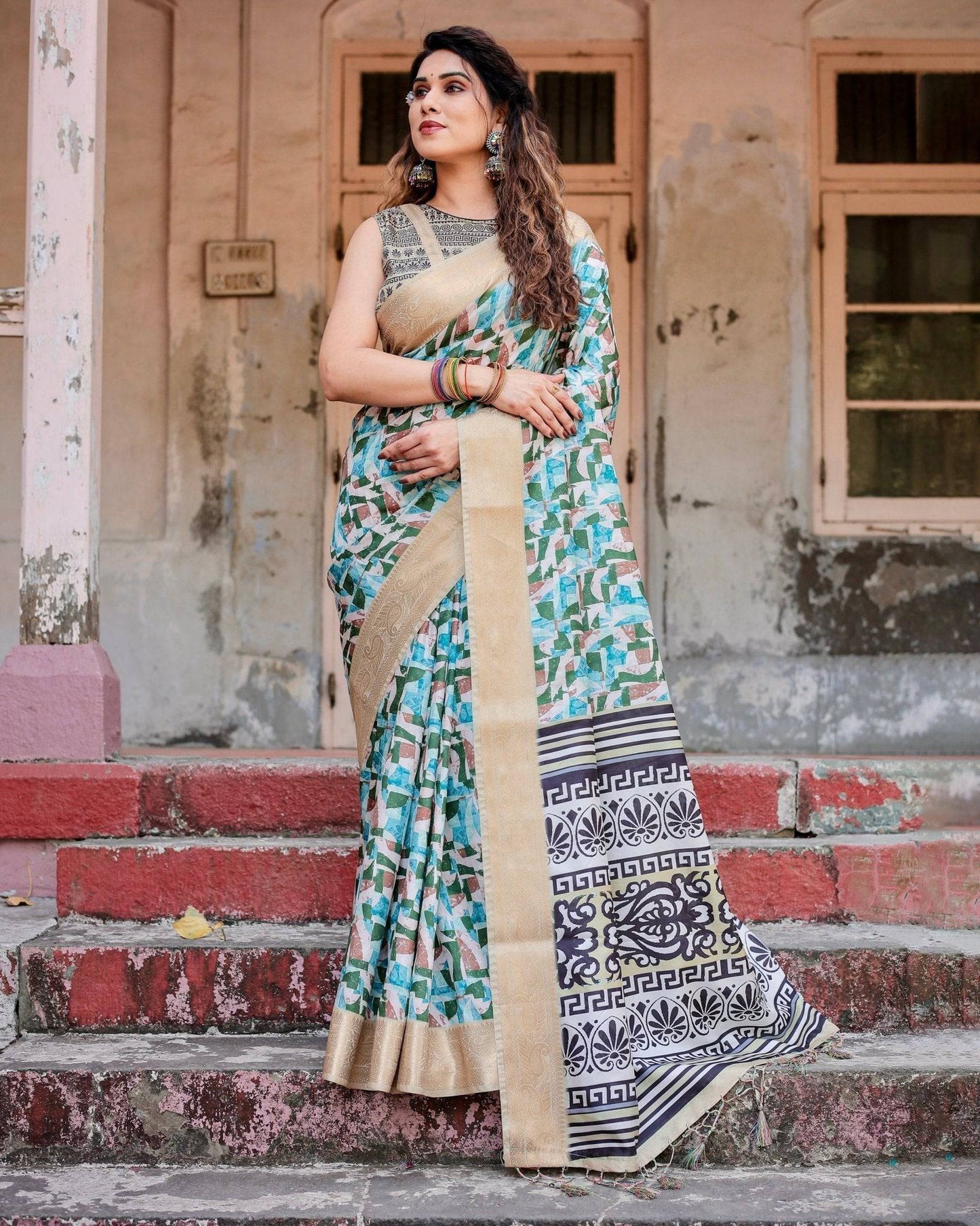 ARUNIMA TUSSAR SILK SAREE