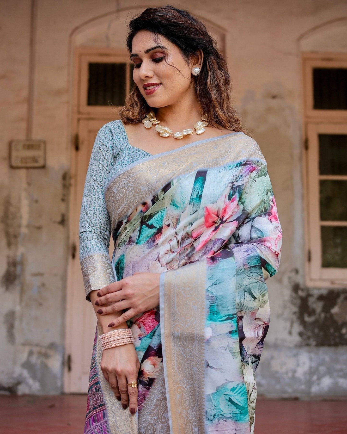 ARUNIMA TUSSAR SILK SAREE