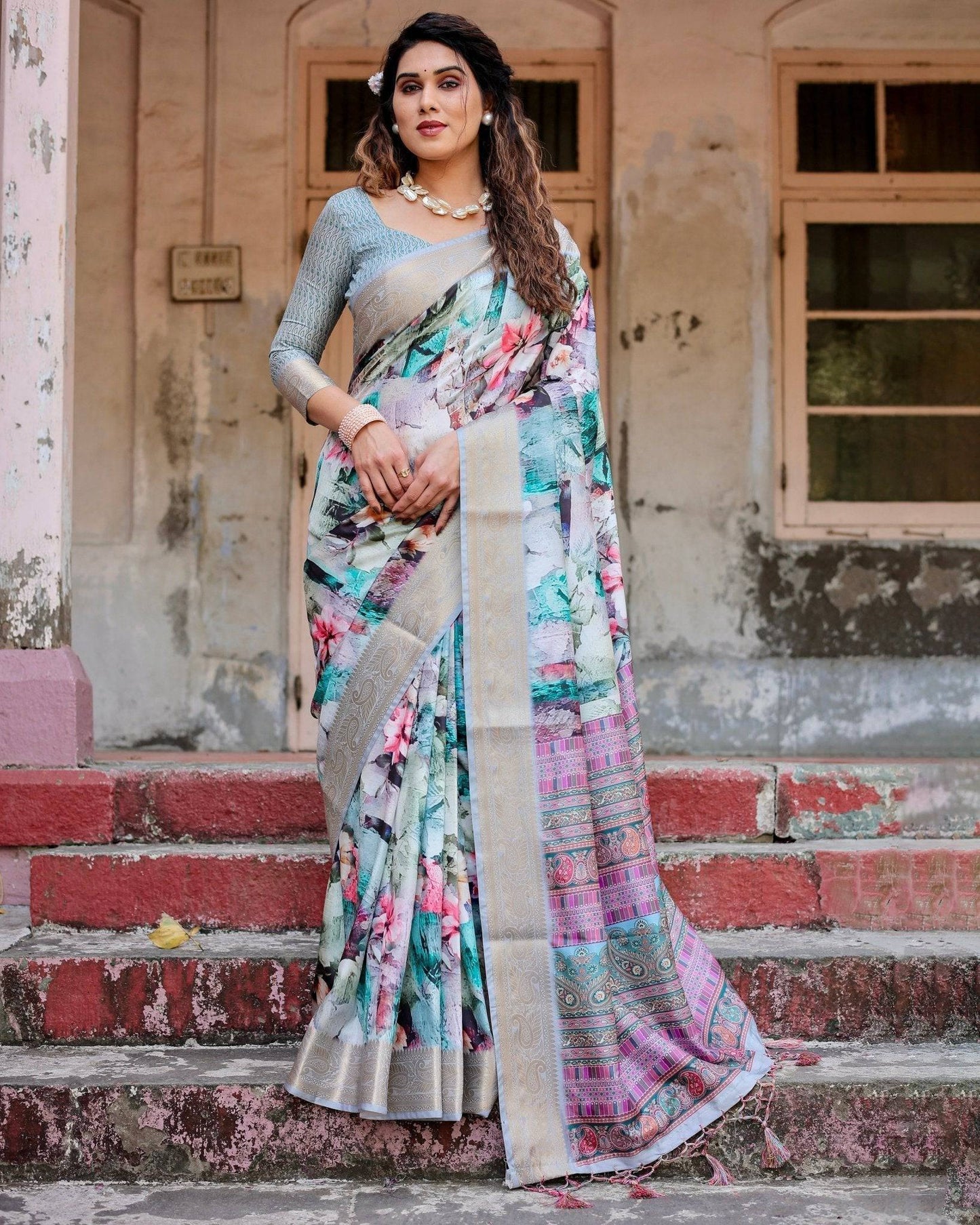 ARUNIMA TUSSAR SILK SAREE